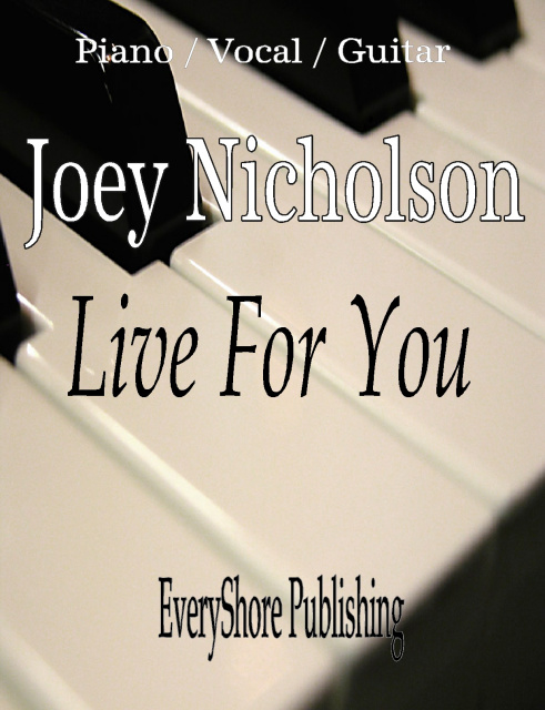 Live For You Sheet Music (downloadable file-pdf)