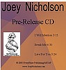 Live For You Pre-Release CD